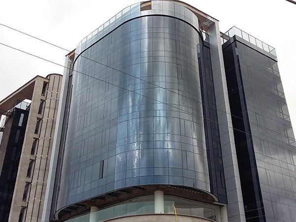 Fachada de Aluminio Compuesto