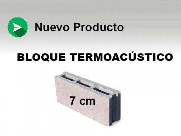 Nuevo Producto - Bloque Termoac&uacute;stico