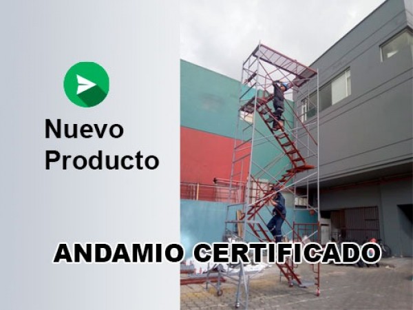 Nuevo Producto Andamios Industriales Certificados